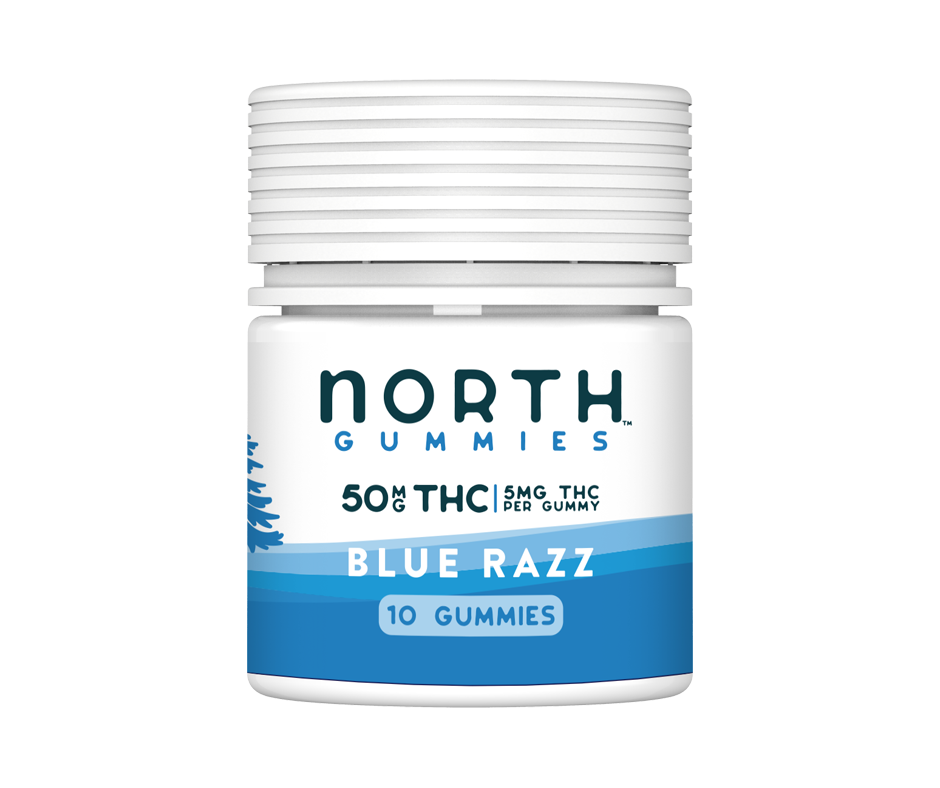 Blue Razz THC Gummy Pack