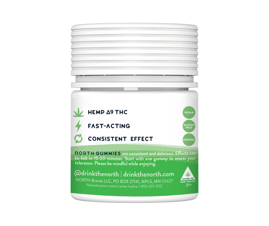 Green Apple THC Gummy Pack