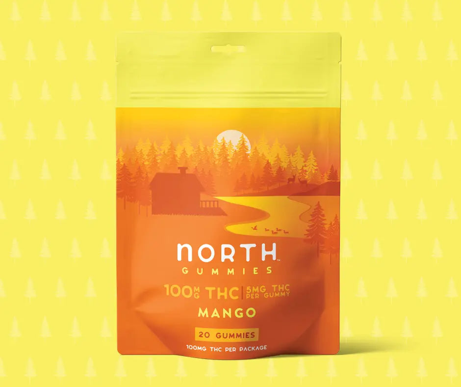 Mango THC Gummy Bag