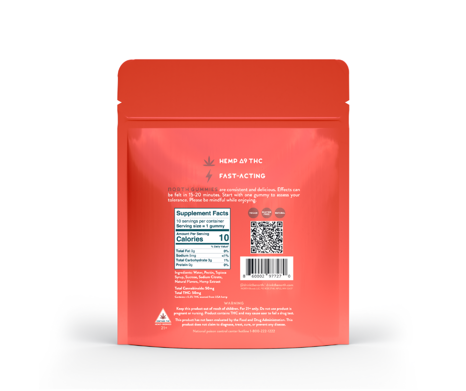 Strawberry THC Gummies - MN